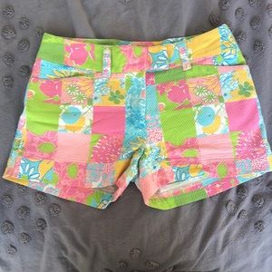 Never Worn Lilly Pulitzer Quilt Shorts Size: 4